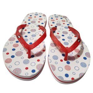 Tommy Hilfiger Girls Sandals Flip Flop Beach Pool Casual XL 3/4